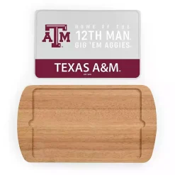 Kirklands Home Serving & Entertaining|Texas A&M Aggies Wood and Glass Serving Board