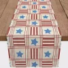 Kirklands Home Table Linens|4th of July Stars & Stripes Table Runner, 72 in.