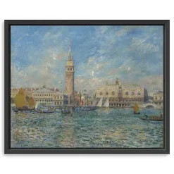 Kirklands Home Canvas Art|The Doge's Palace, Venice Canvas Art Print, 18x22 Blue