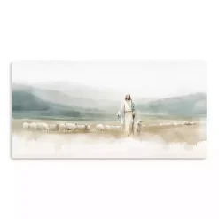 Kirklands Home Canvas Art|The Good Shepherd Canvas Art Print, 20x10 in.
