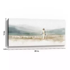 Kirklands Home Canvas Art|The Good Shepherd Canvas Art Print, 20x10 in.
