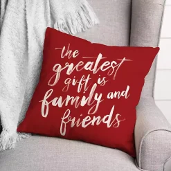 Discount The Greatest Gift Christmas Throw Pillow Christmas Pillows