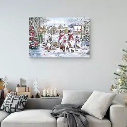 Clearance The Magic of Christmas Canvas Art Print Christmas Art & Wall Decor