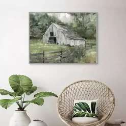 Kirklands Home Canvas Art|The Old Barn Framed Canvas Art Print