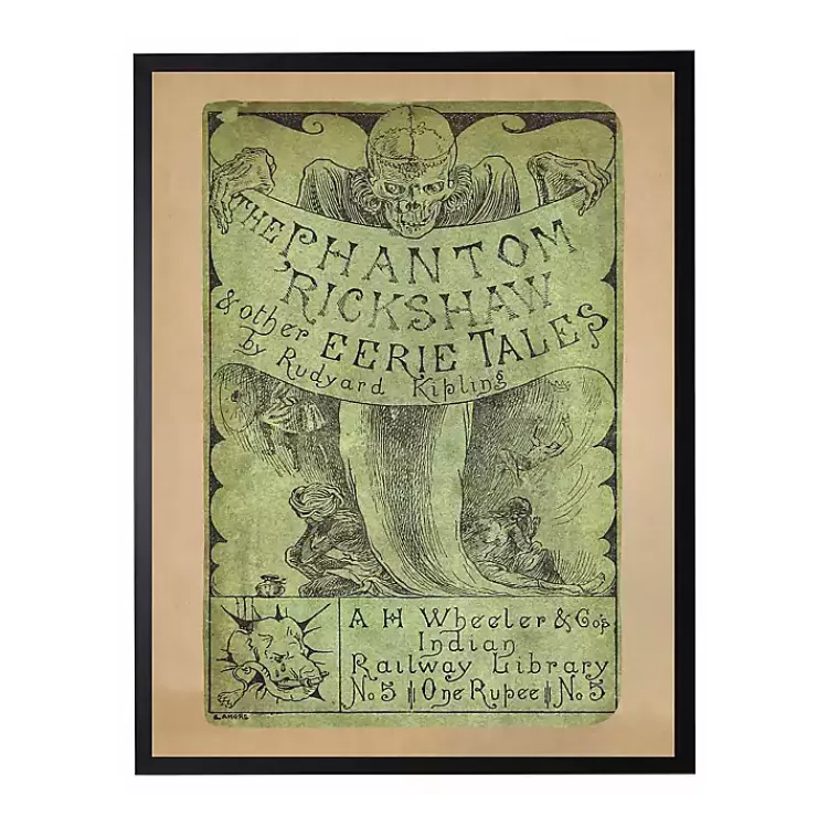 Outlet The Phantom Rickshaw Framed Halloween Wall Plaque Halloween