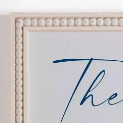 Kirklands Home Wall Quotes & Signs|Then Sings My Soul Blue Framed Wall Plaque