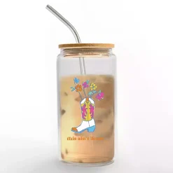 Kirklands Home Glassware & Drinkware|This Ain't Texas Glass Tumbler