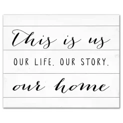 Kirklands Home Wall Quotes & Signs|This Is Us Life Story Canvas Art Print