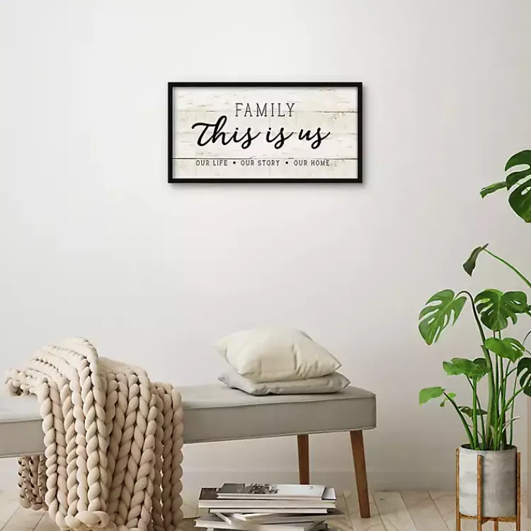 Kirklands Home Wall Quotes & Signs|This Is Us Wooden Wall Plaque Tan