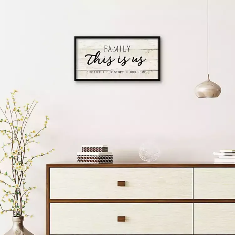 Kirklands Home Wall Quotes & Signs|This Is Us Wooden Wall Plaque Tan