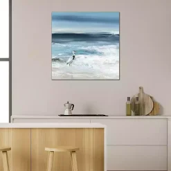 Kirklands Home Canvas Art|Tidal Sea Bird Canvas Art Print