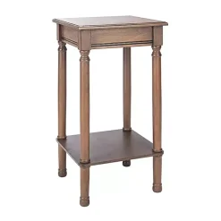 Kirklands Home Accent & End Tables|Tilley Classic Square Accent Table Brown