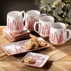 Online Tis the Season Christmas Mugs, Set of 4 Christmas Dining & Entertaining