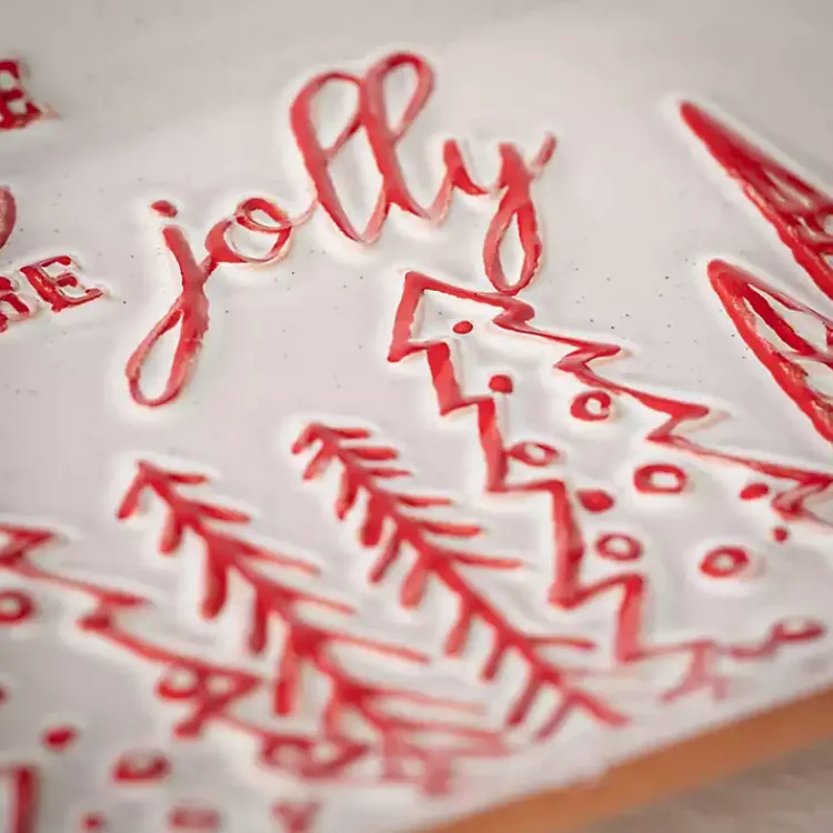 Discount Tis the Season Christmas Serving Platter Christmas Dining & Entertaining