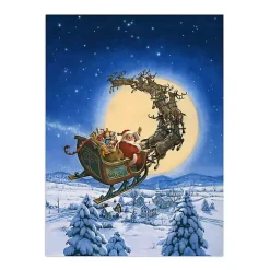 Outlet To All A Good Night Canvas Art Print Christmas Art & Wall Decor