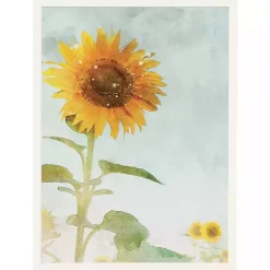 Kirklands Home Framed Art|Towering Sunflower Framed Art Print