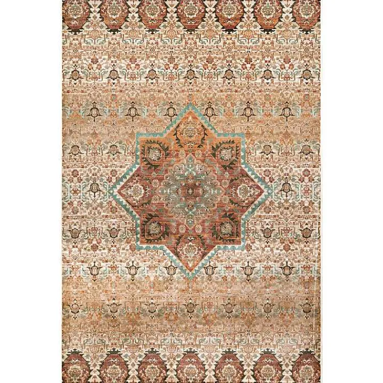 Kirklands Home Area Rugs|Traditional Doreen Medallion Area Rug, 8x11