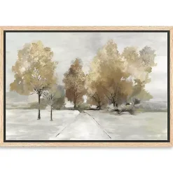 Kirklands Home Canvas Art|Trail Under the Trees Framed Canvas Art Print