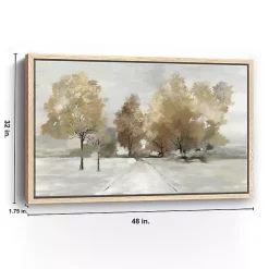 Kirklands Home Canvas Art|Trail Under the Trees Framed Canvas Art Print