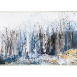 Kirklands Home Canvas Art|Tranquil Forest Framed Canvas Art Print