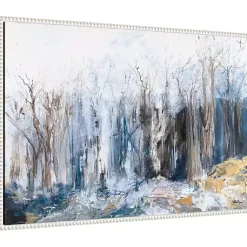 Kirklands Home Canvas Art|Tranquil Forest Framed Canvas Art Print