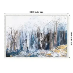 Kirklands Home Canvas Art|Tranquil Forest Framed Canvas Art Print