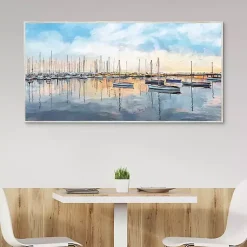 Kirklands Home Canvas Art|Tranquil Harbor Framed Canvas Art Print