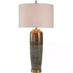 Kirklands Home Table Lamps|Transitional Ceramic & Metal Table Lamp White