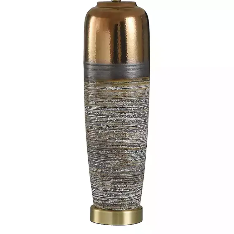 Kirklands Home Table Lamps|Transitional Ceramic & Metal Table Lamp White