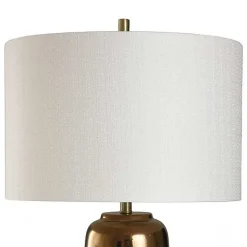 Kirklands Home Table Lamps|Transitional Ceramic & Metal Table Lamp White