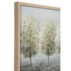 Kirklands Home Framed Art|Tree Line Landscape Framed Canvas Art Print