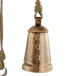 Clearance Triangular Aged Hanging Bells, Set of 3 Decorative Accents