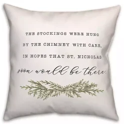 Outlet Twas the Night Before Christmas Pillow Pillows