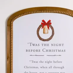 Best Twas the Night Before Christmas Wall Plaque Christmas Art & Wall Decor