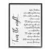 Twas the Night Framed Wall Plaque Christmas Art & Wall Decor