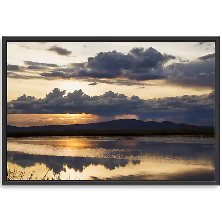 Kirklands Home Framed Art|Twilight Symphony Framed Giclee Canvas Art Print