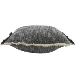 New Two-Tone Navy Woven Accent Pillow Pillows