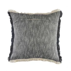 New Two-Tone Navy Woven Accent Pillow Pillows