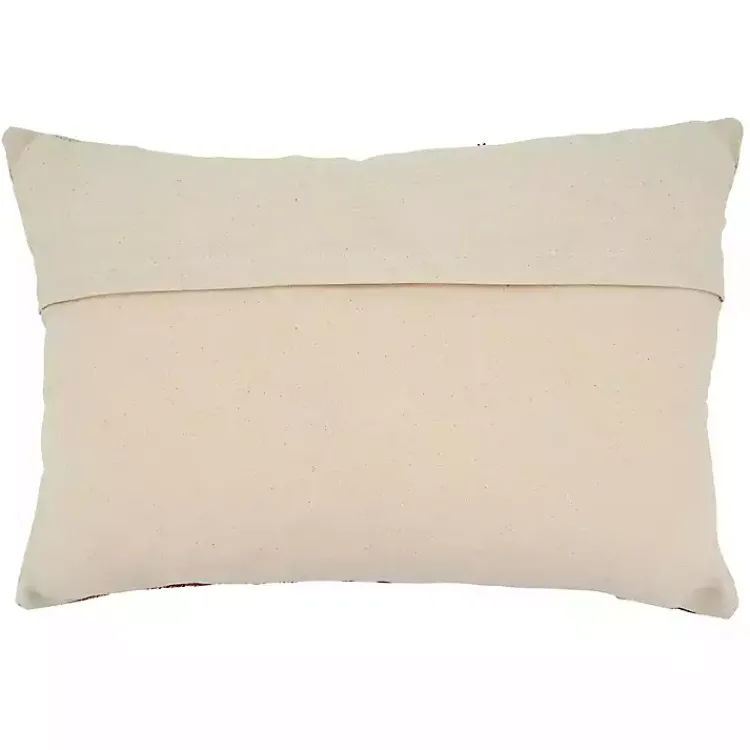 Two-Tone Tufted Western Lumbar Pillow Pillows