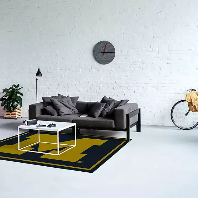 Kirklands Home Area Rugs|University of Michigan Area Rug, 4x6