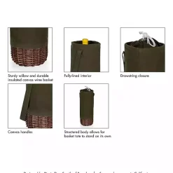 Kirklands Home Barware|University of Oklahoma Insulated Wine Bottle Tote