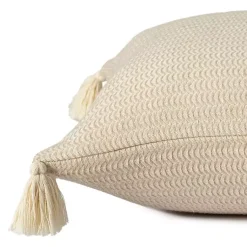 New Vanilla Trapeze Organic Cotton Throw Pillow Pillows