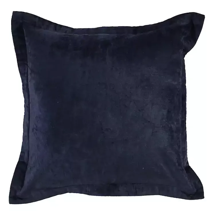 Outlet Velvet Indigo Pillow, 22 in. Pillows