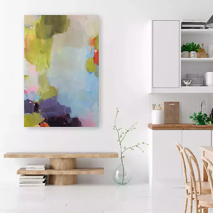 Kirklands Home Canvas Art|Velvet Skies Abstract Giclee Canvas Art Print Multi