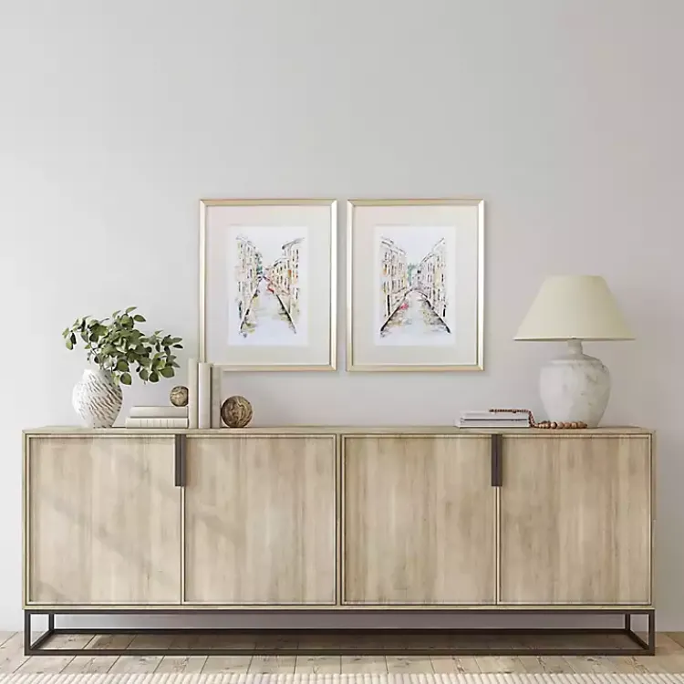 Kirklands Home Framed Art|Venice Memories Framed Art Prints, Set of 2 White