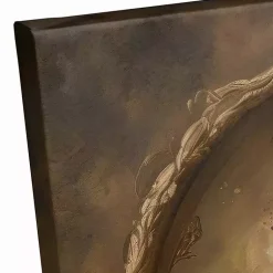 Clearance Victorian Black Cat Canvas Art Print Halloween