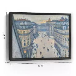 Kirklands Home Canvas Art|View From Seventh Floor Framed Canvas Art Print