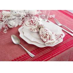 Best Vintage Christmas Print Napkins, Set of 6 Christmas Dining & Entertaining