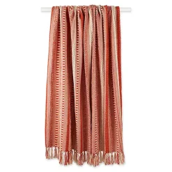 Outlet Vintage Braided Fringe Throw Blankets & Throws