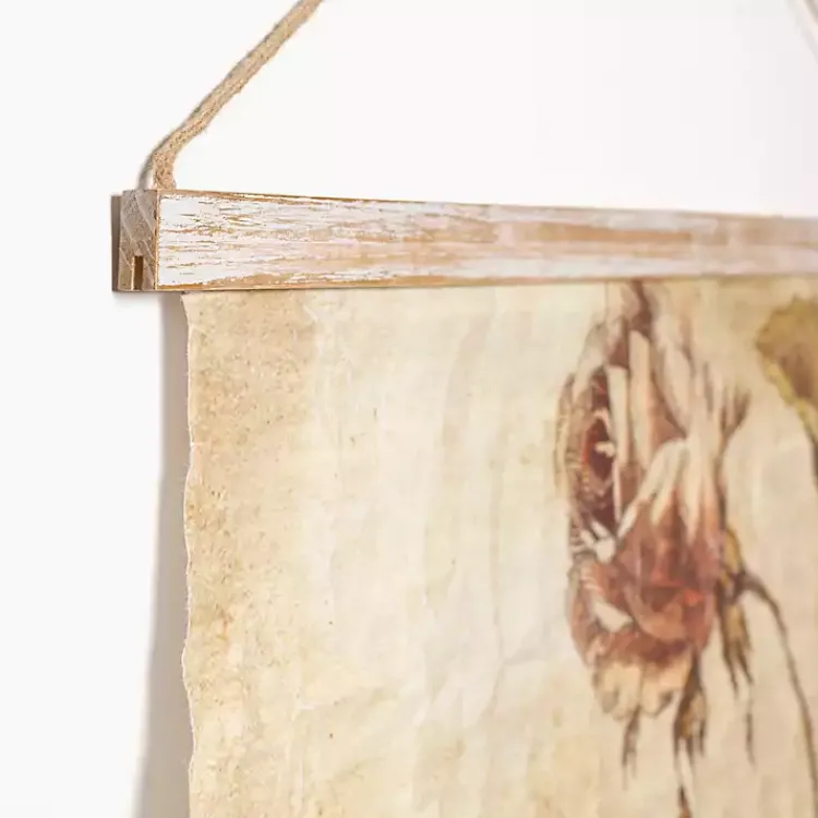 Kirklands Home Framed Art|Vintage Roses Hanging Tapestry